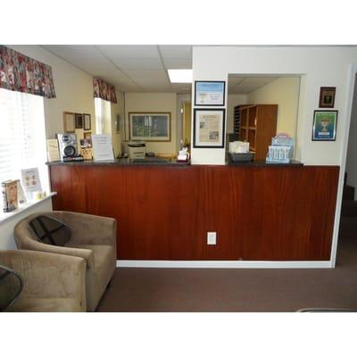 Chiropractic Reception Area