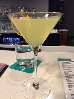 Limoncello martini!!