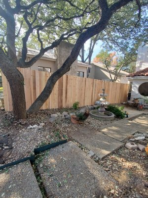 6' Cedar privacy fencing