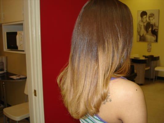 Color, ombre style