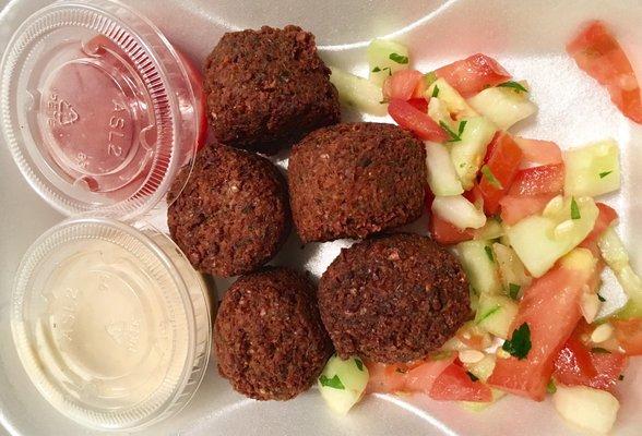 Falafel plate