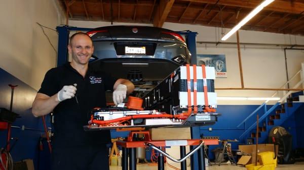 Fisker Karma High Voltage Battery Repair