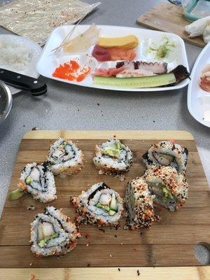 2-day sushi class