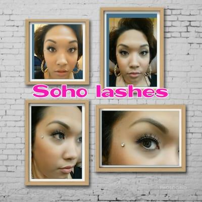 I had the greatest experience at Soho lashes today .