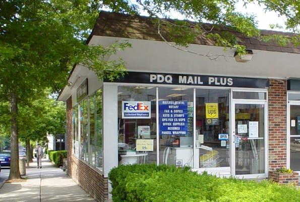 PDQ Mail Plus at the Palmer Plaza mini-center near the theatre