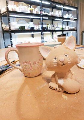 Painting Pottery Cafe