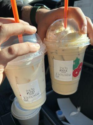 Difference between a Caramel Craze with coffee and without