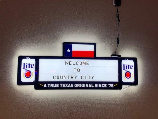 Welcome to Country City!