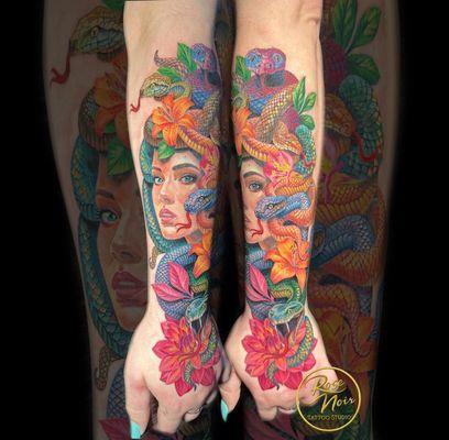 Tattoo by shop owner Megan Wood