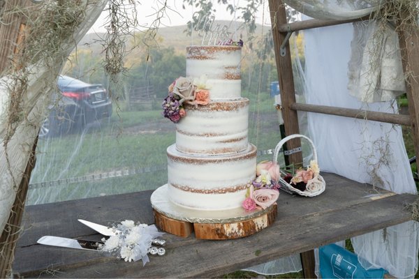 The cake table