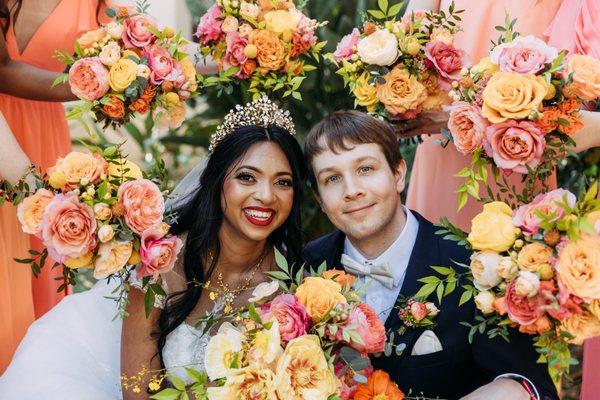 Bride hair and makeup done by Ayesha    Photo by:  Trevor and Elisebeth (@trevorandelisebeth)