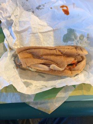 Horrible service at this subway in BWI airport!!!!!!!