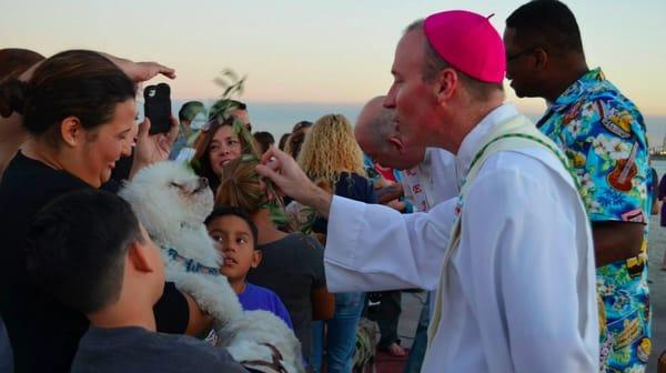 Bishop Chris Blessing of the Animals