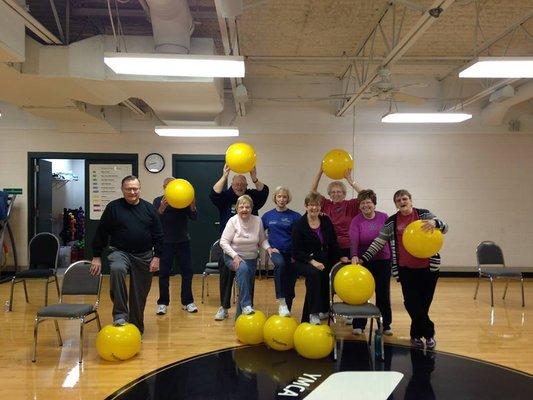 Silver Sneakers fitness classes for active Senior adults