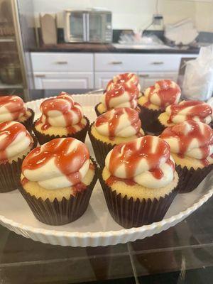 Guava cupcakes