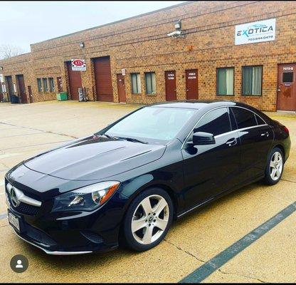 Mercedes Window Tint