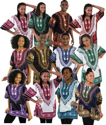 St. Louis African Dashiki Shop for men, women, kids, African native dashiki.