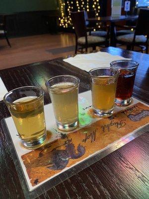 Flight of 4 meads