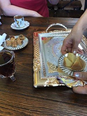 Armenian coffee tea and sweets !!!