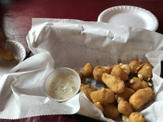 White Cheese Curds