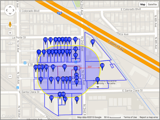 SoCal Radius Maps