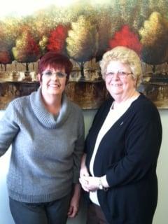 Pam  Whyel and Marilyn Kurilko Happy to Serve YOU!