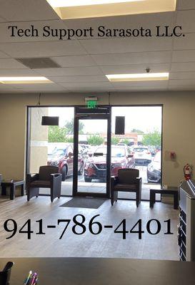 Tech Support Sarasota LLC. Store entrance/exit