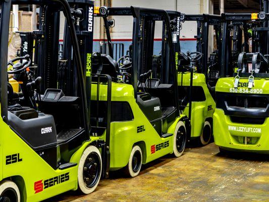 Clark forklifts for rent or sale - new or used