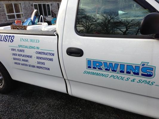 Irwin's Swimming Pools & Spas