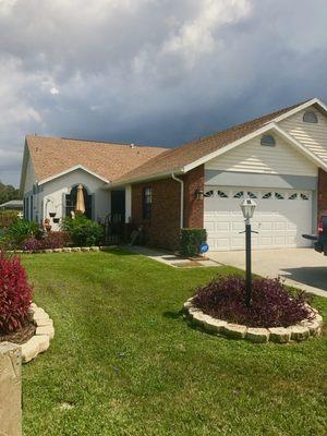 Exterior of a villa I sold in Silver Oaks community in Zephyrhills, Florida