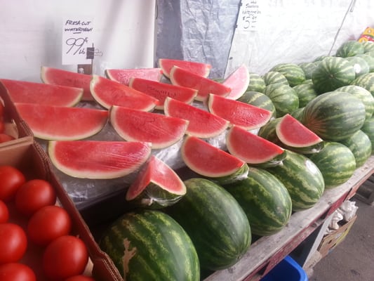 Summer sweet watermelons