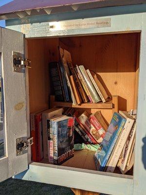 Little Free Library in front of Fairmount Elementary, Bristol TN