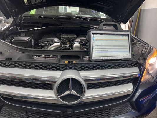 Mercedes diagnostic