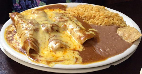 Chicken Enchiladas !