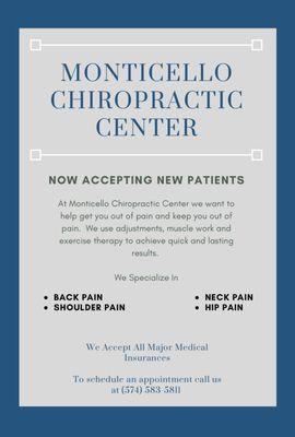 We are now accepting new patients!