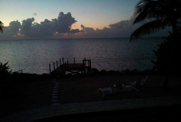 Our beautiful Islamorada beach house rental views.