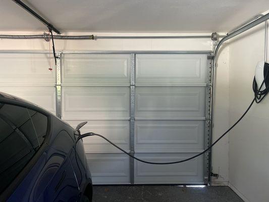 EV outlet installation