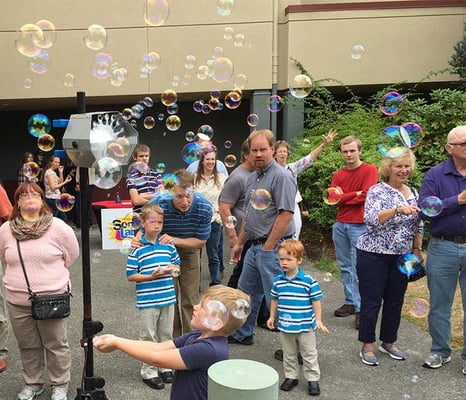 Everyone loves bubbles.