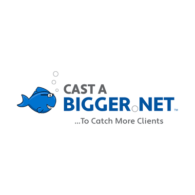 Cast A Bigger Net logo.