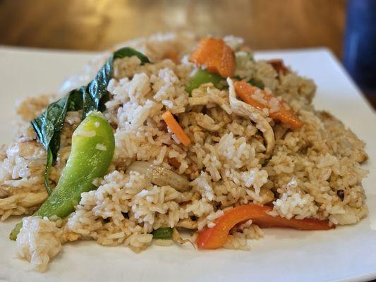 Basil fried rice.