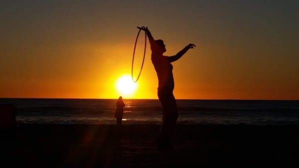 Friday night HoopJam Free to Community located on Nokomis Beach (1) hour before sunset