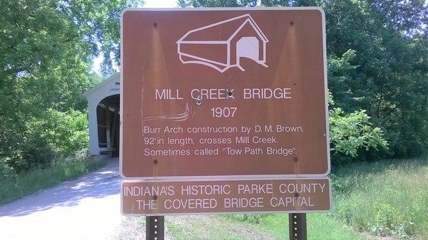 Mill Creek Bridge 1907 near Howard, IN