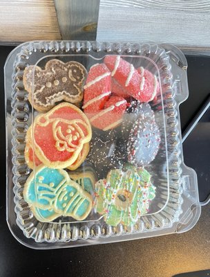 Assorted cookies