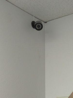 Camera installation.