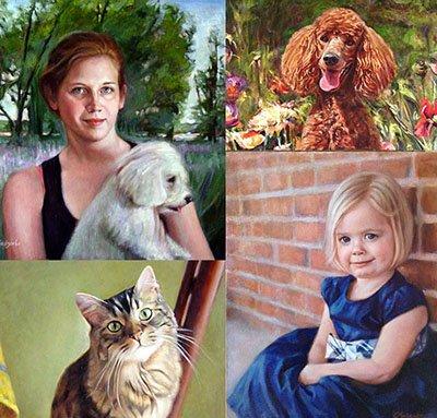 Oil portrait commissions