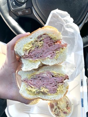 Pastrami sandwich