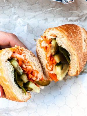 Bahn Mi without meat