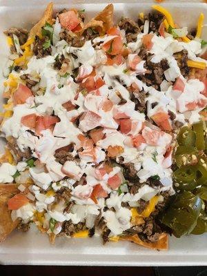 Carne Asada Nachos!!