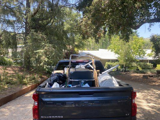 Junk removal in Woodland Hills.