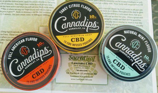 CBD chewing pouches!